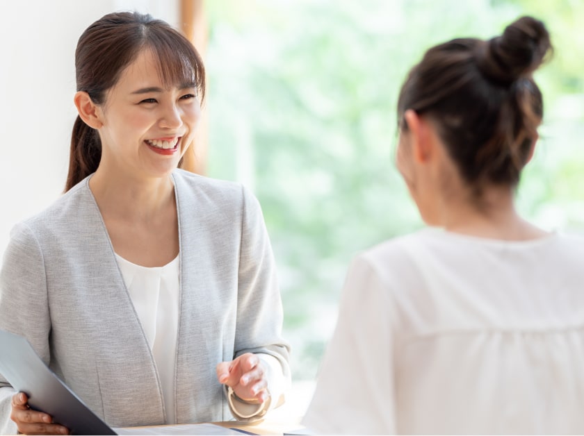 働き始めてからも相談に乗ってくれる